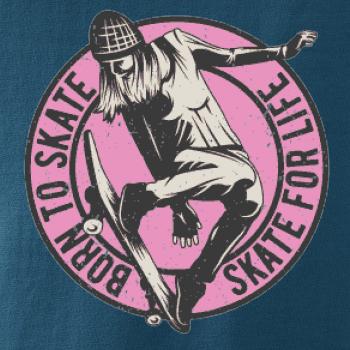Skate girl pink