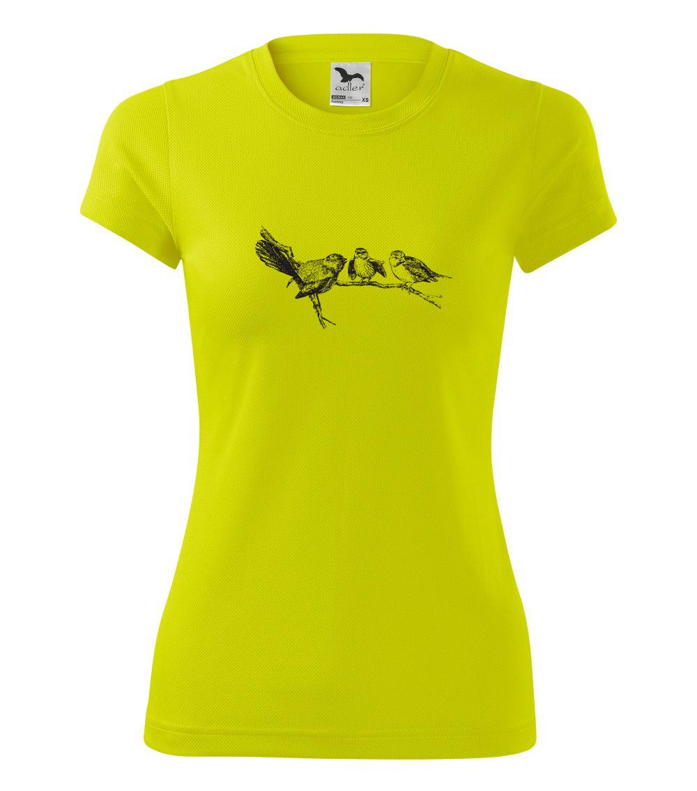 Vtáčiky na vetve maľované Vtáčiky na vetve maľované