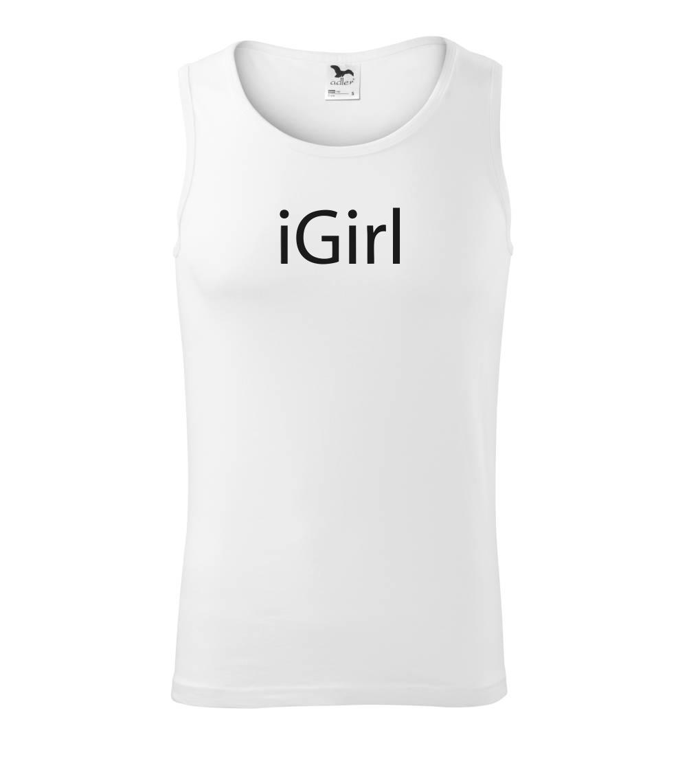 Tričká pre ajťákov - iGirl - Tielko pánske Core