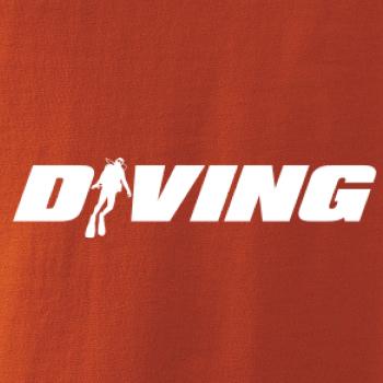 Diving nápis potápač