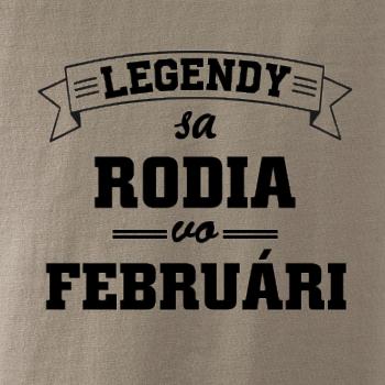 Legendy sa rodia vo februári