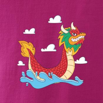 Dračia loď kreslená