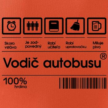 Čiarový kód - Vodič autobusu / Vodička autobusu