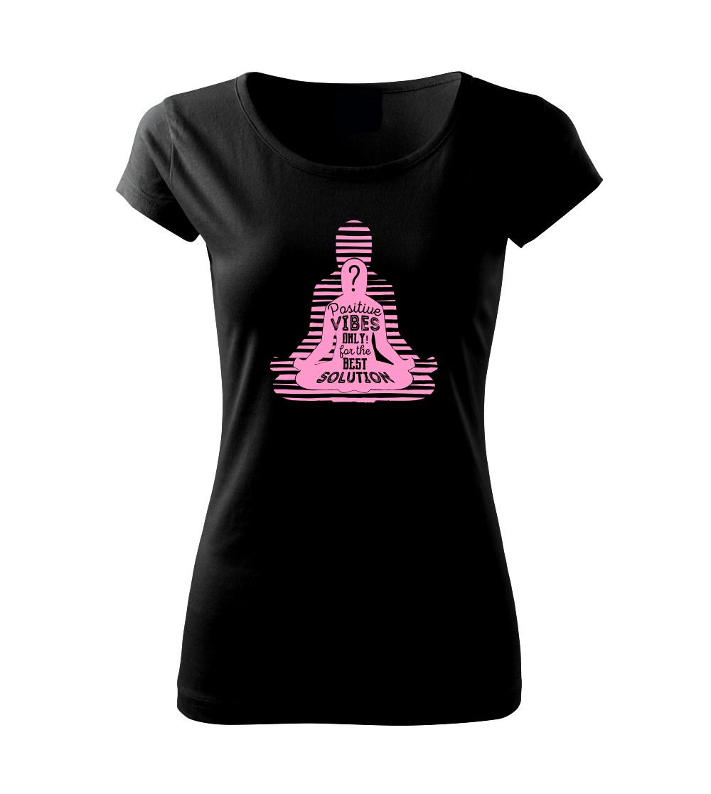 Joga - positive vibes only ružová Joga - positive vibes only ružová