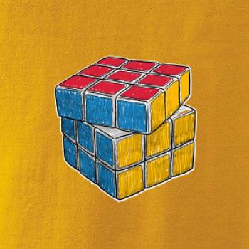 Rubikova kocka kreslená Rubikova kocka kreslená