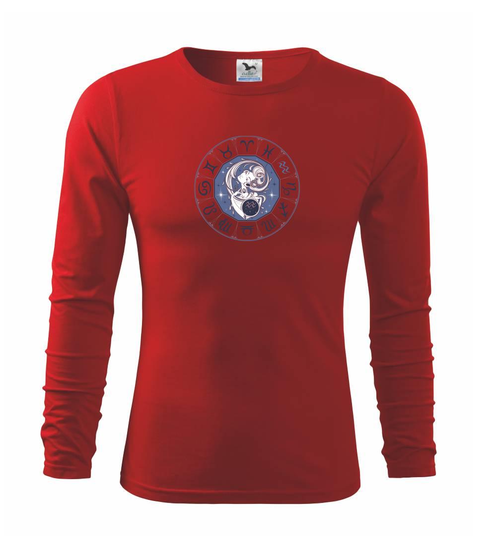 Tričká vodnár - Súhvezdie vodnár farebné - Tričko s dlhým rukávom FIT-T long sleeve