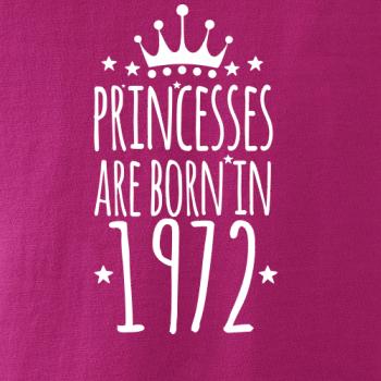 Princesses are born in 1972