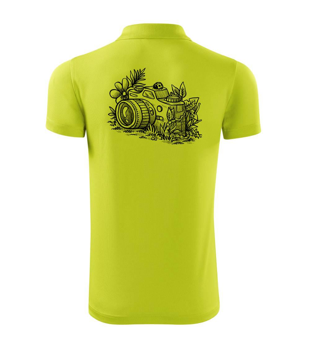 Foťák kreslený lienka Foťák kreslený lienka