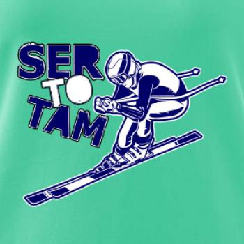 Lyžiar ser to tam