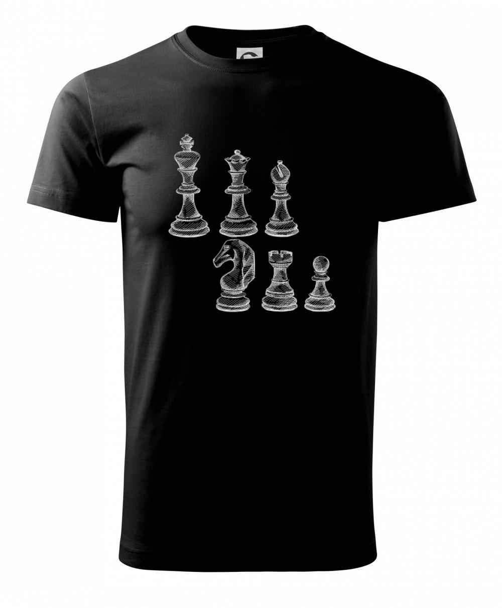 Šachové figúrky kreslené Šachové figúrky kreslené