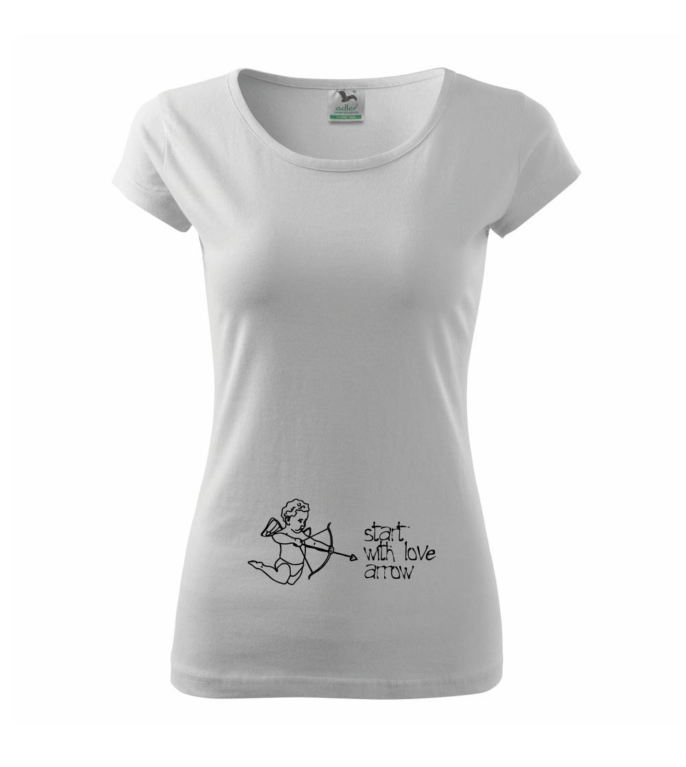 Start with love arrow Start with love arrow