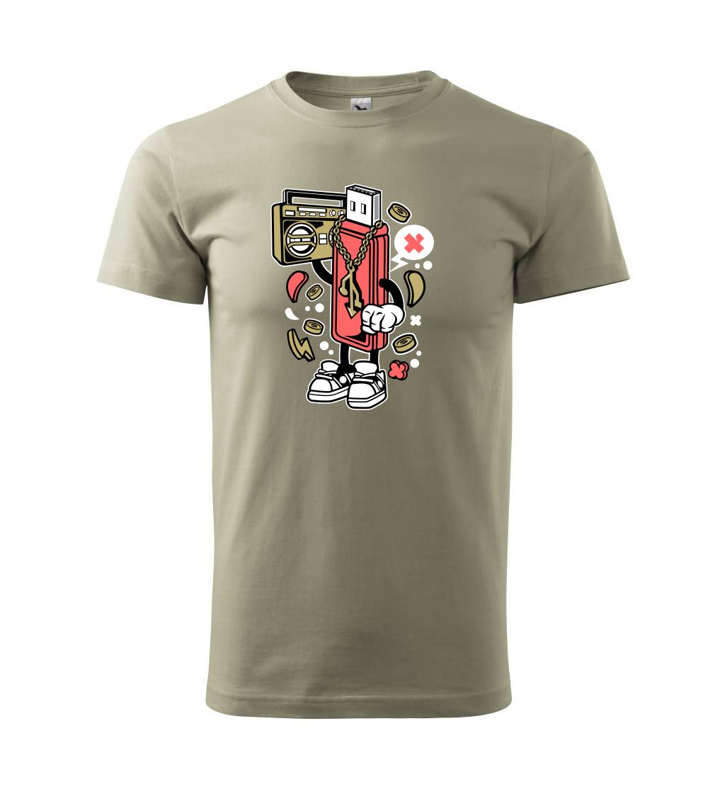 Tričká pre ajťákov - Flashňák - Tričko extra veľké  (5-8XL)