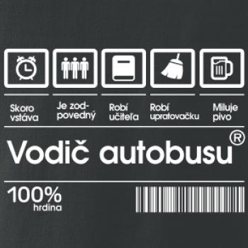 Čiarový kód - Vodič autobusu / Vodička autobusu Čiarový kód - Vodič autobusu / Vodička autobusu