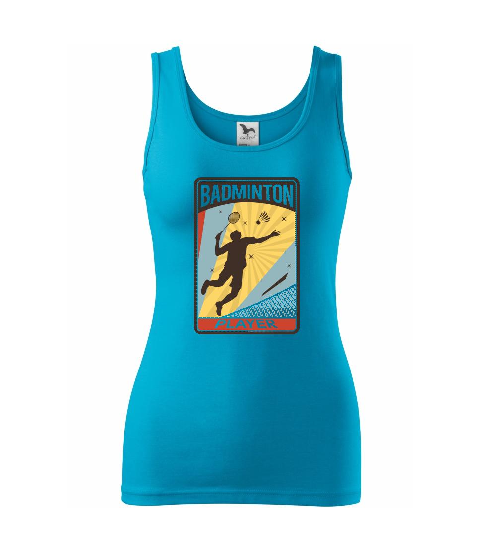 Tričká na bedminton - Bedminton - hráč - Dámske tielko