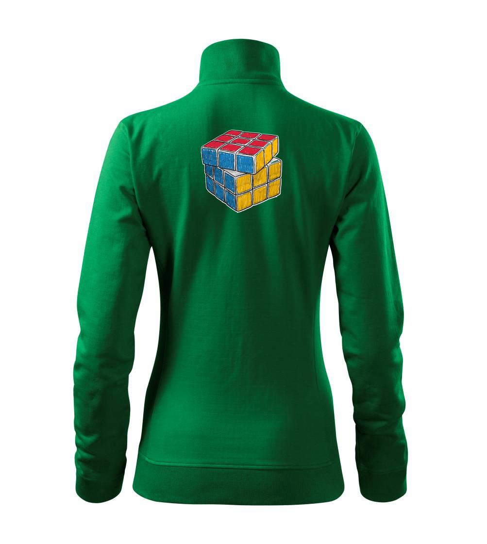 Rubikova kocka kreslená Rubikova kocka kreslená