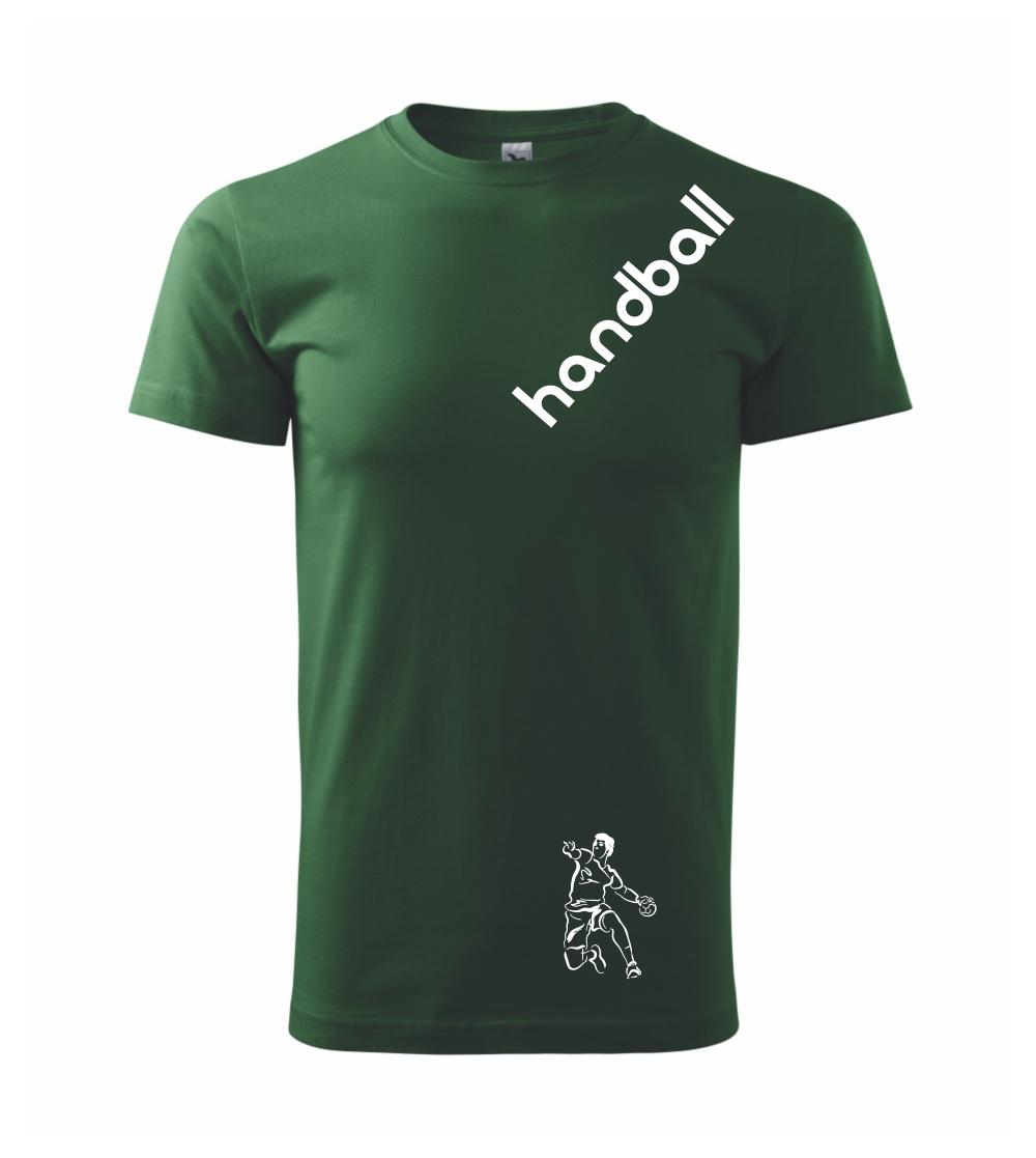 Handball nápis šikmo Handball nápis šikmo