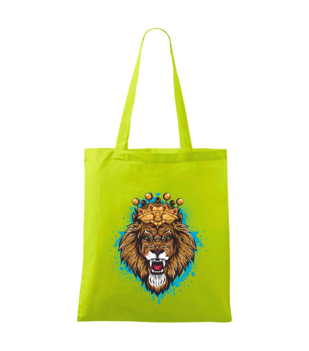 Lev kreslený s korunou