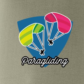 Paragliding dva padáky