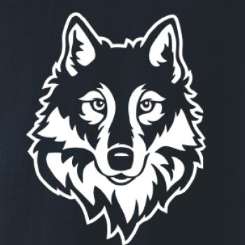 Hlava vlka čiernobiela (Hana-creative)