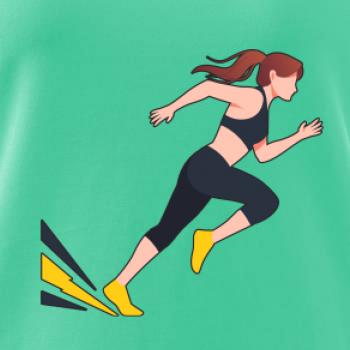 Behanie - žena štartuje