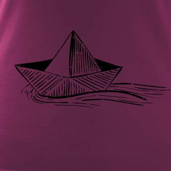 Letná romantika - papierová loďka