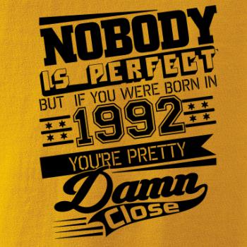 Nobody is perfect - 1992
