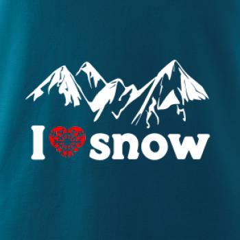 I love snow hory I love snow hory