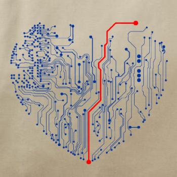 Tlačený spoj srdce