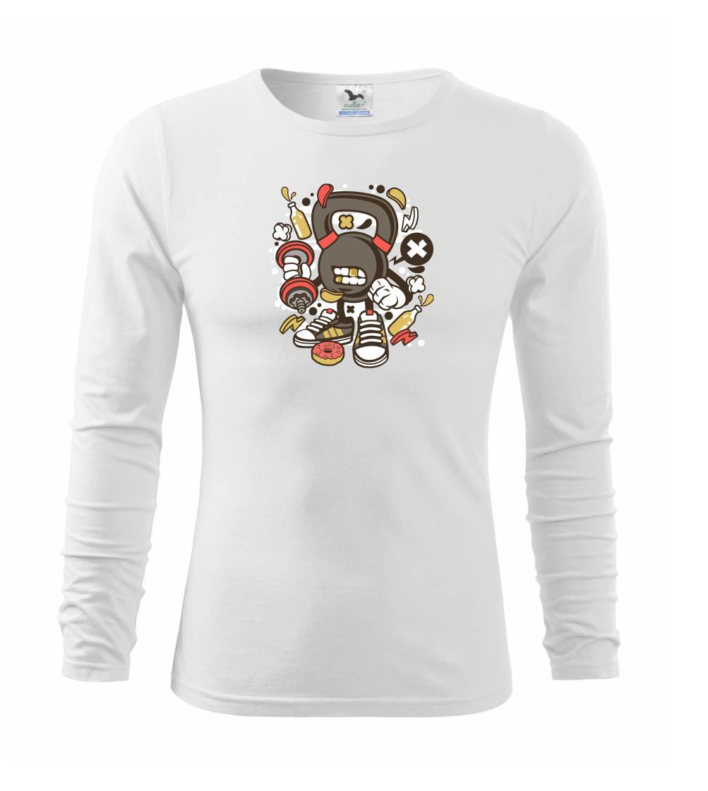 Posilňovani - Činkátor - Tričko detské Long Sleeve
