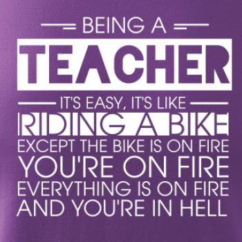 Being a teacher - bike