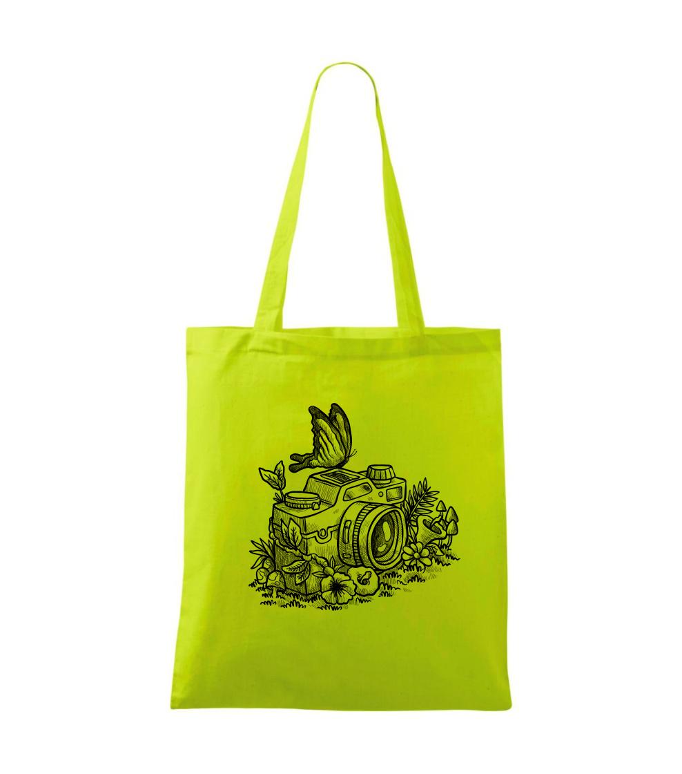 Foťák kreslený motýľ