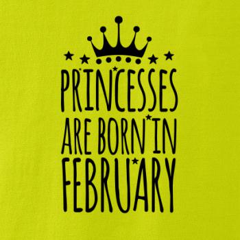 Princesses are born in February