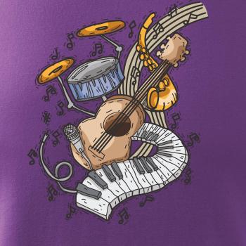 Hudobné nástroje v notách