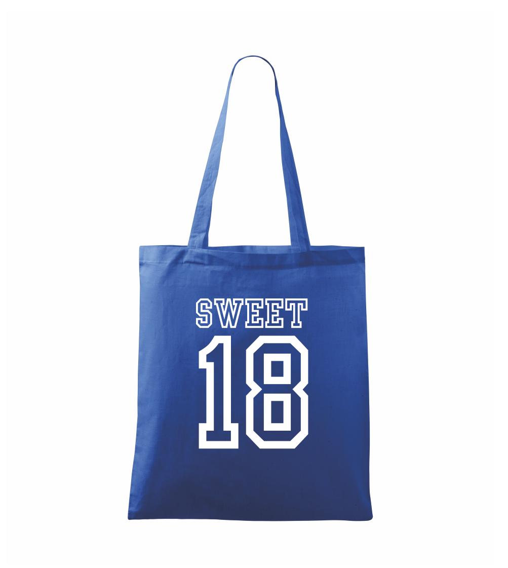Tričká na párty - Sweet 18 - Taška bavlnená