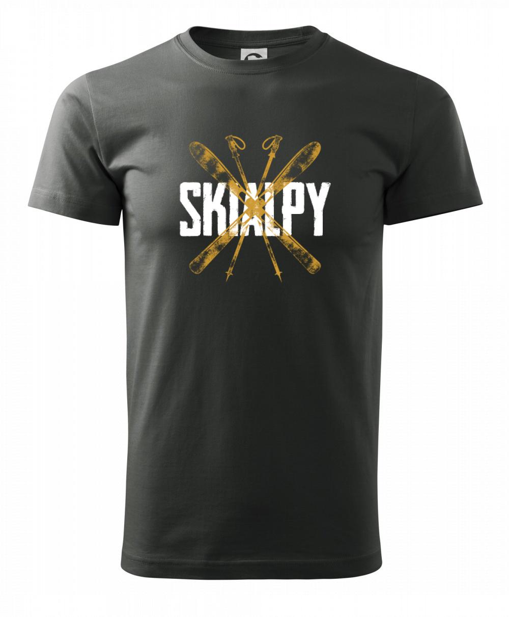 Skialpy nápis lyže Skialpy nápis lyže