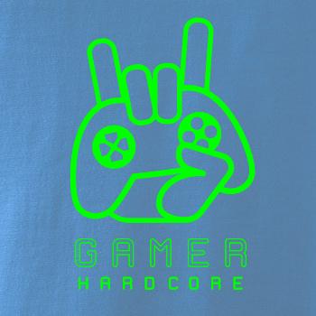 Hardcore gamer - ruka - zelená