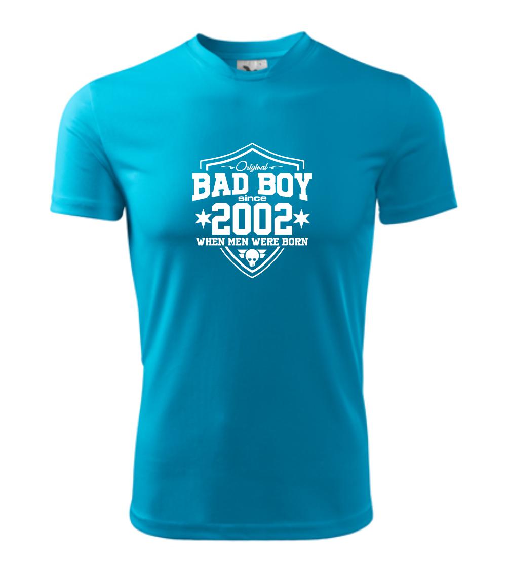 Tričko k jubileu - Bad boy since 2002 - Pánske tričko Fantasy športové