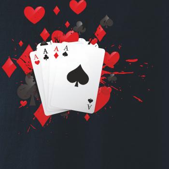 Poker karty splash