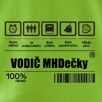 Čiarový kód - Vodič MHDečky / Vodička MHDečky