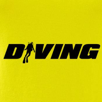 Diving nápis potápač