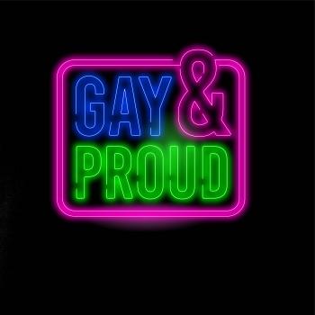 Neon sign gay and pride