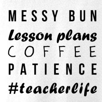 Teacher life písacie