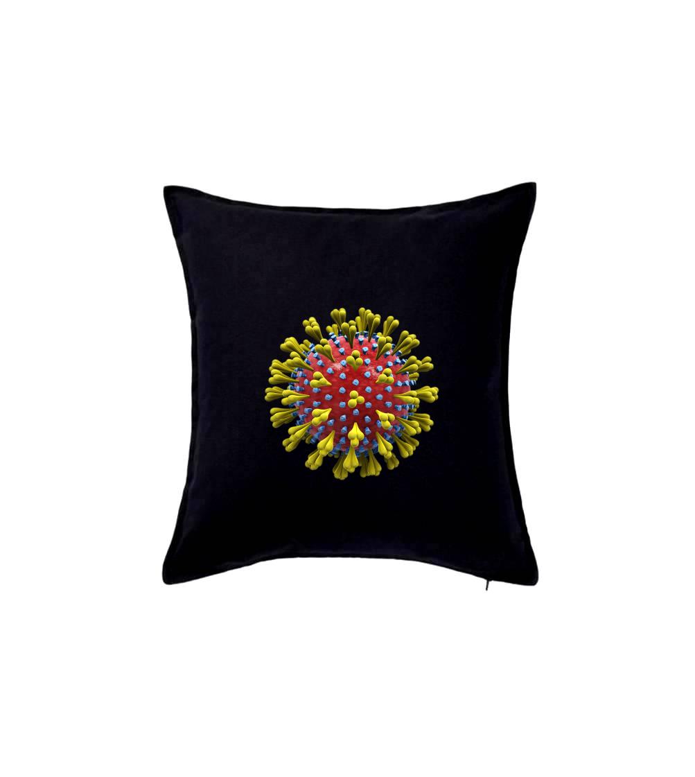 Coronavirus - koronavírus - Vankúš 50x50