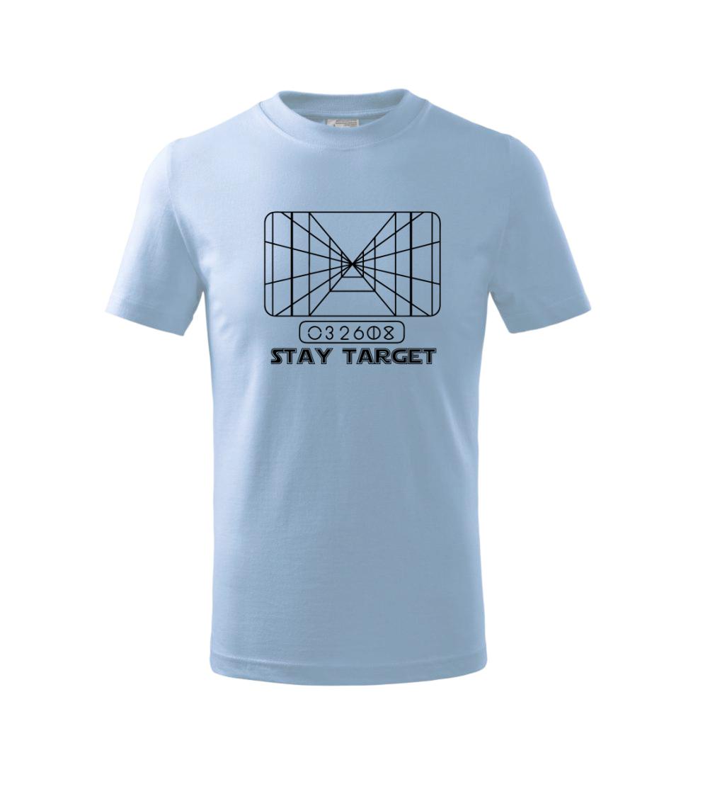 Filmové tričká - SW - Stay Target - Tričko detské bavlnené