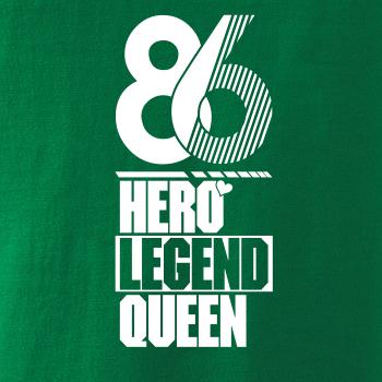 Hero, Legend, King x Queen 1986
