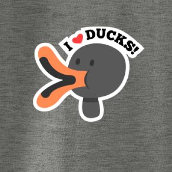I love ducks - kreslený