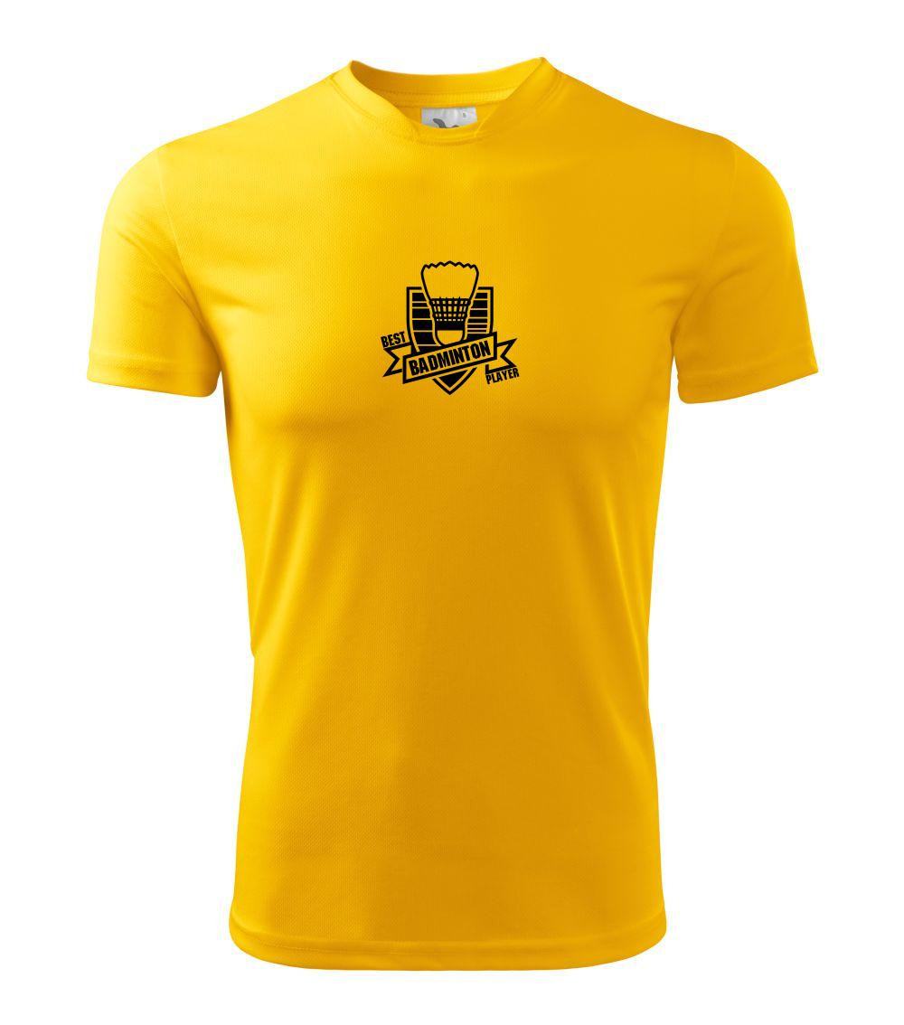 Tričká na bedminton - Best badminton player - Detské tričko športové
