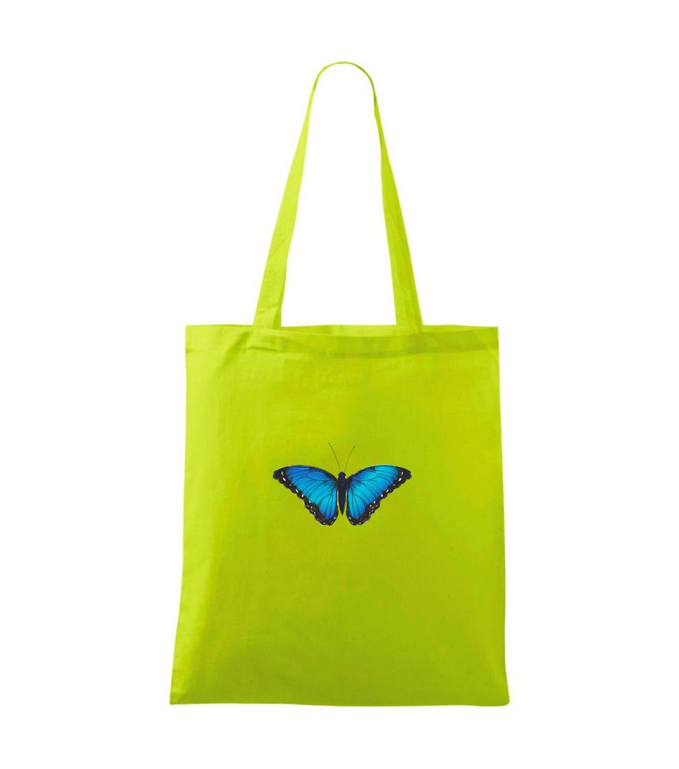 Motýľ Babôčka Morpho Peleides