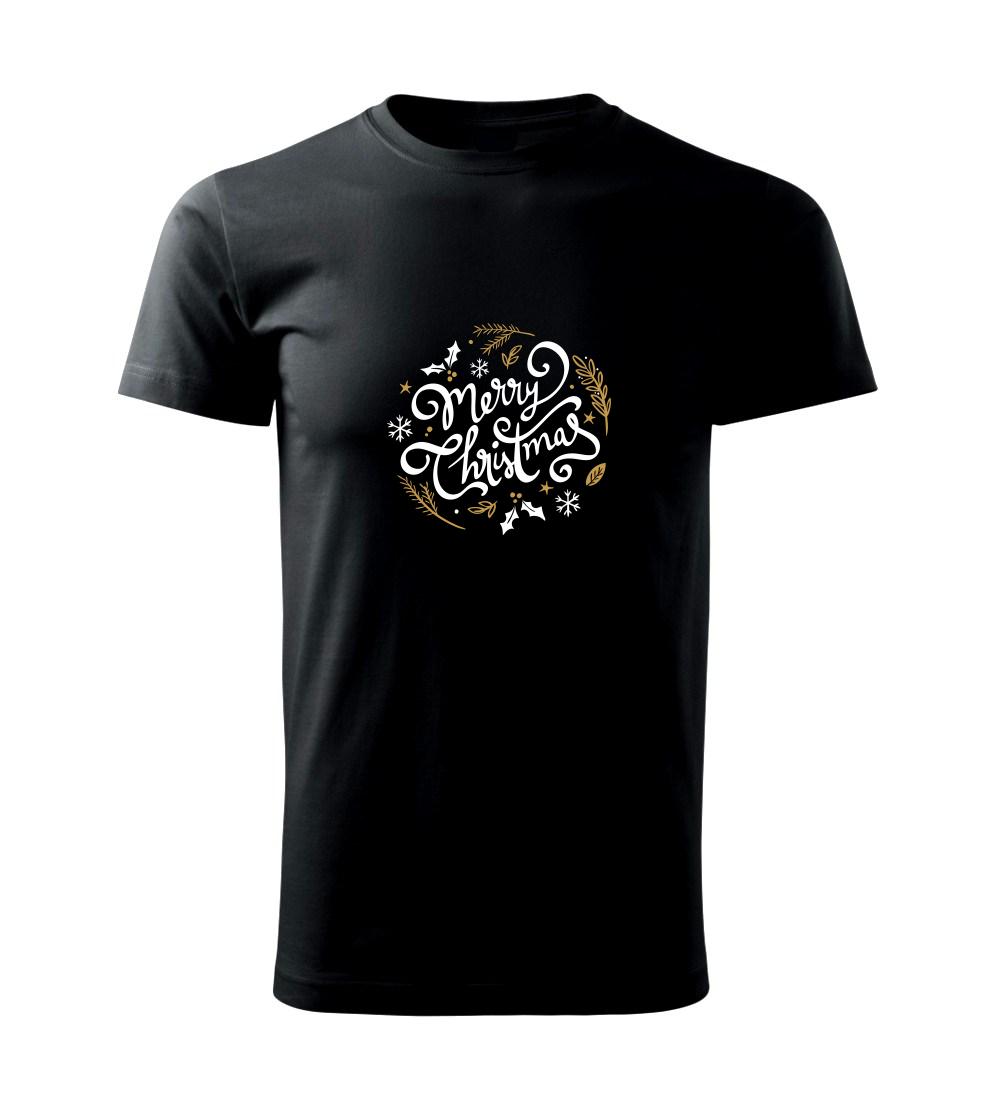 Merry christmas - nápis guľatý Merry christmas - nápis guľatý