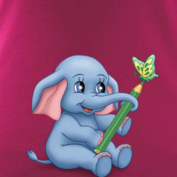 Slon s pastelkou (Hana-creative)